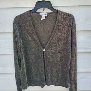 Shimmery cardigan M